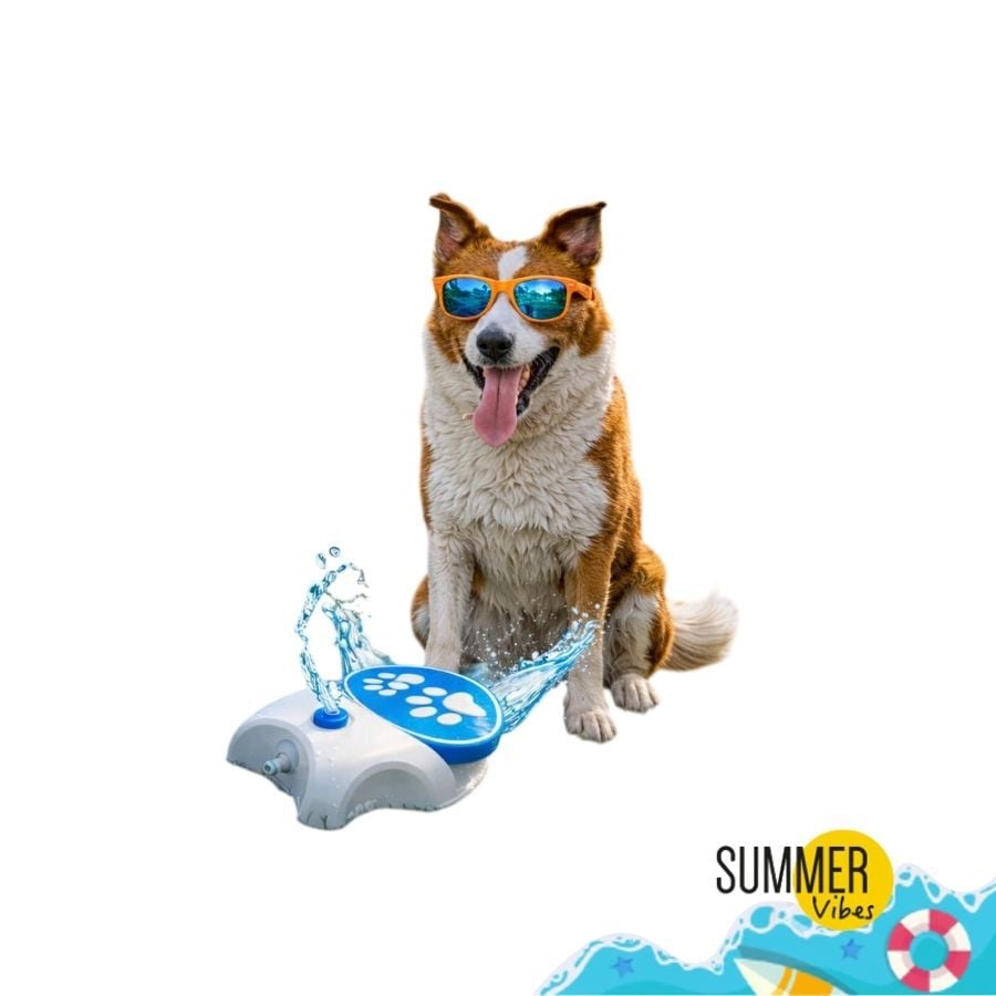 Summer Vibes Pedal de agua interactivo para perros, , large indicador imagen numero 5